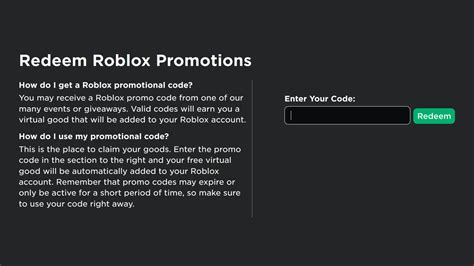 Roblox Promo Codes for 2024 